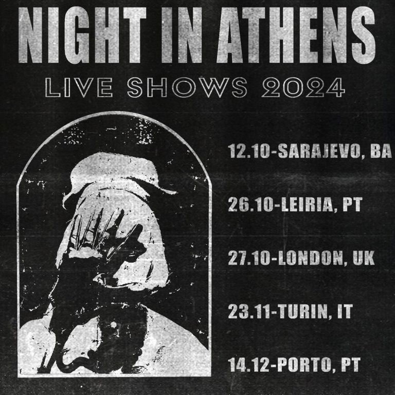 Night in Athens on European tour